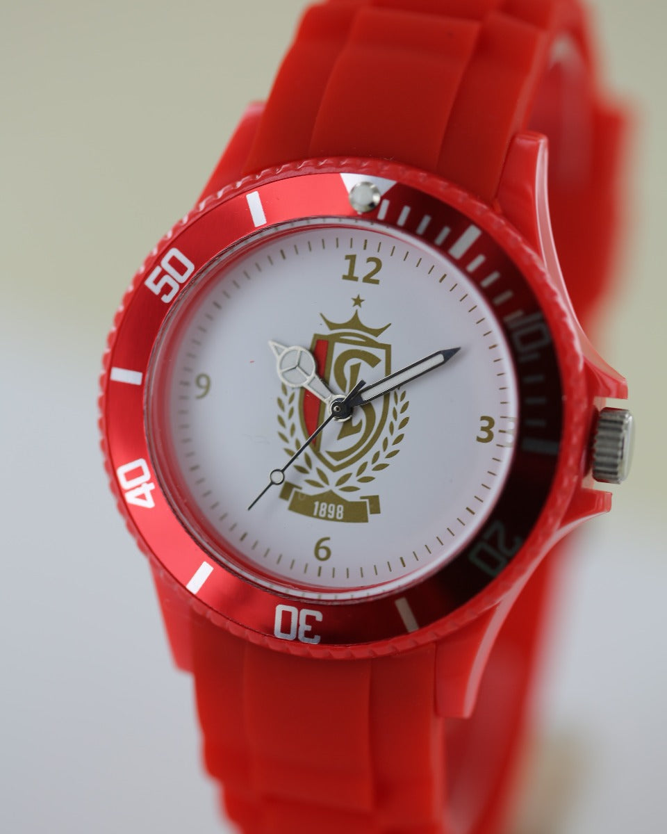 ROOD SYNTHETISCH HORLOGE