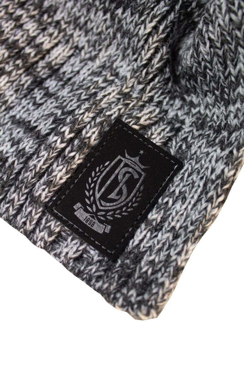 GRIJZE MELANGE SJAAL