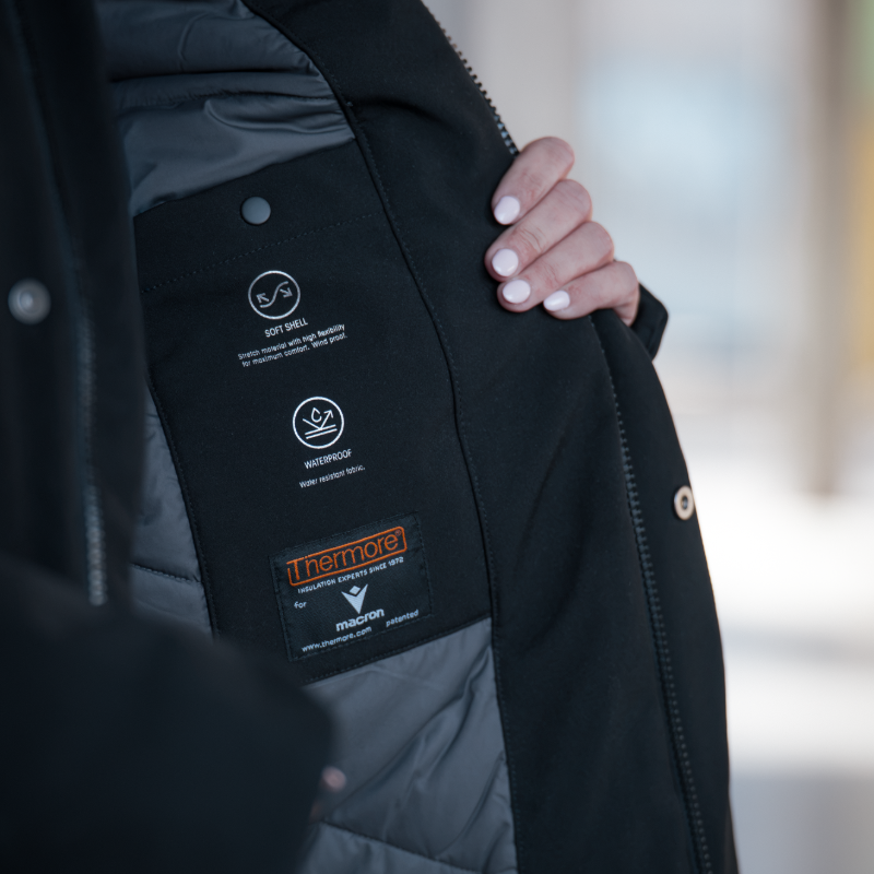 VESTE HIVER MACRON