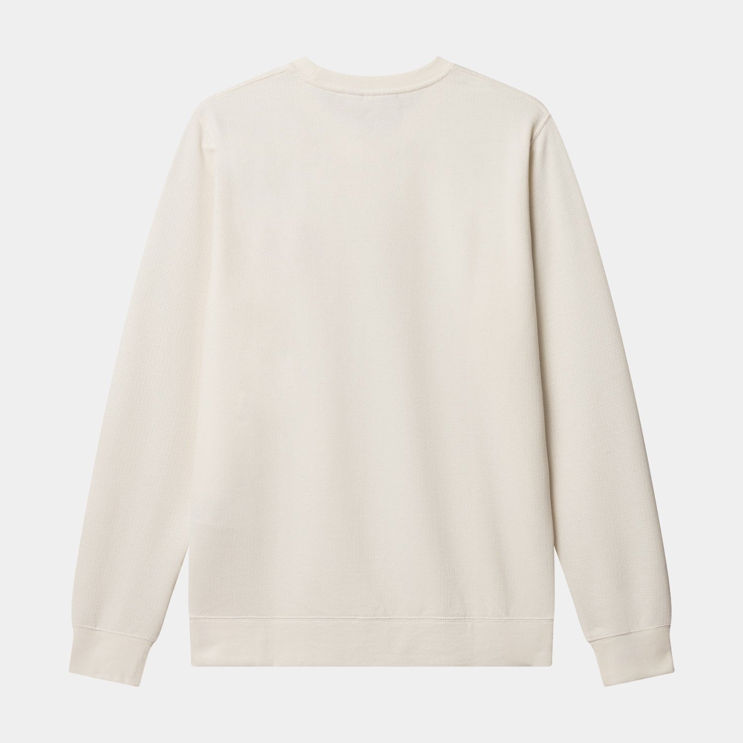 PULL PIQUE BLANC BLASON ROUGE