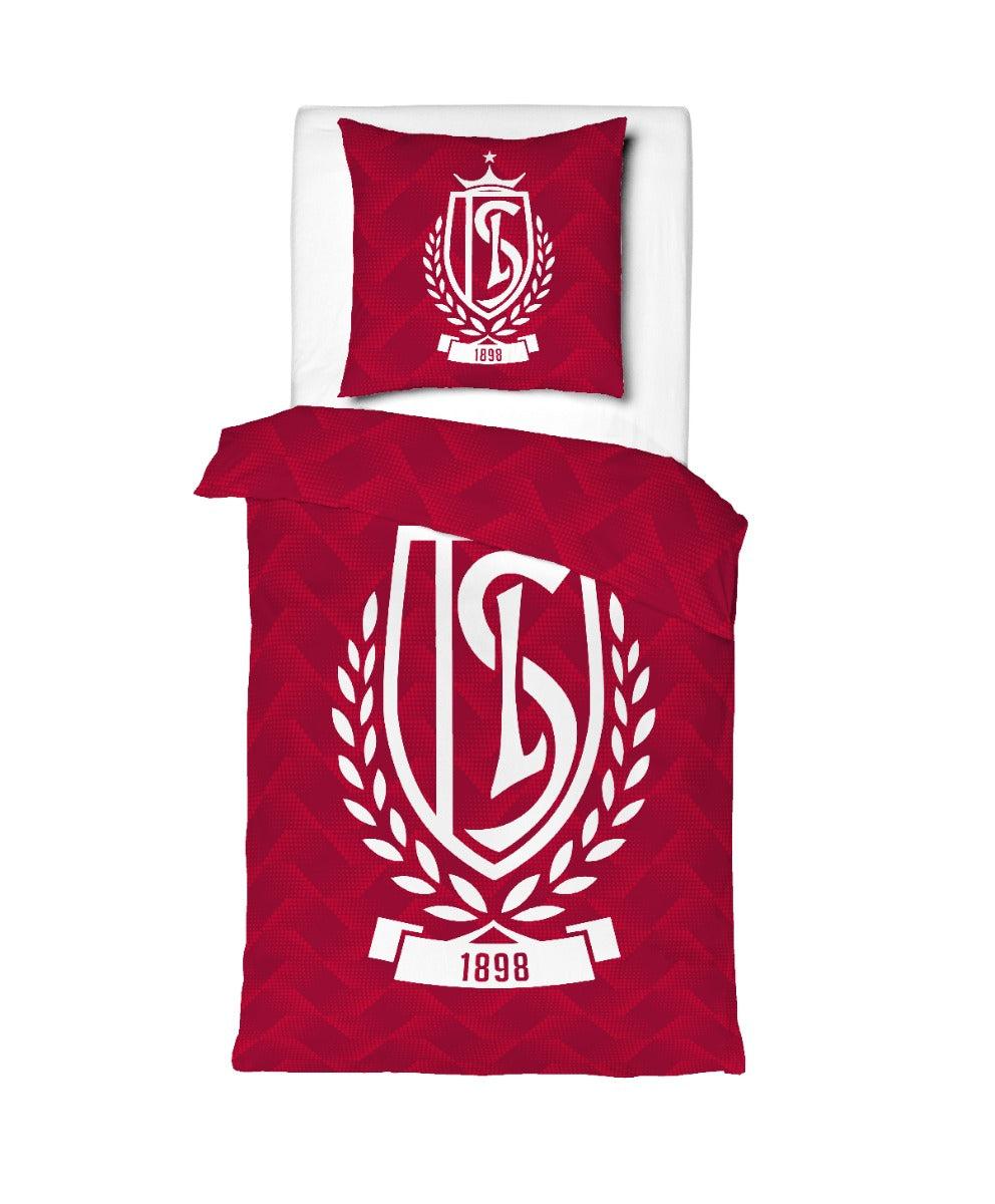 HOUSSE DE COUETTE 1 PERS ROUGE