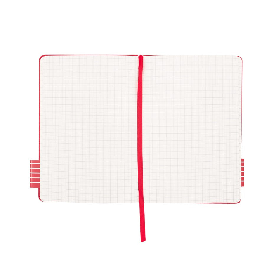 NOTEBOOK ROUGE LIGNÉ
