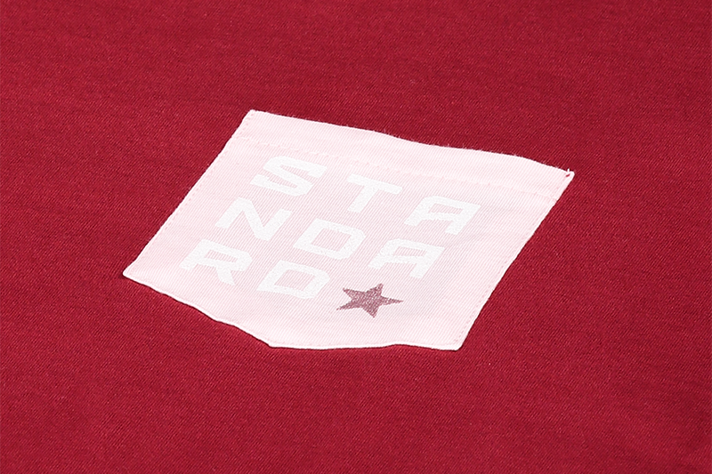 T-SHIRT BORDEAUX FEMME