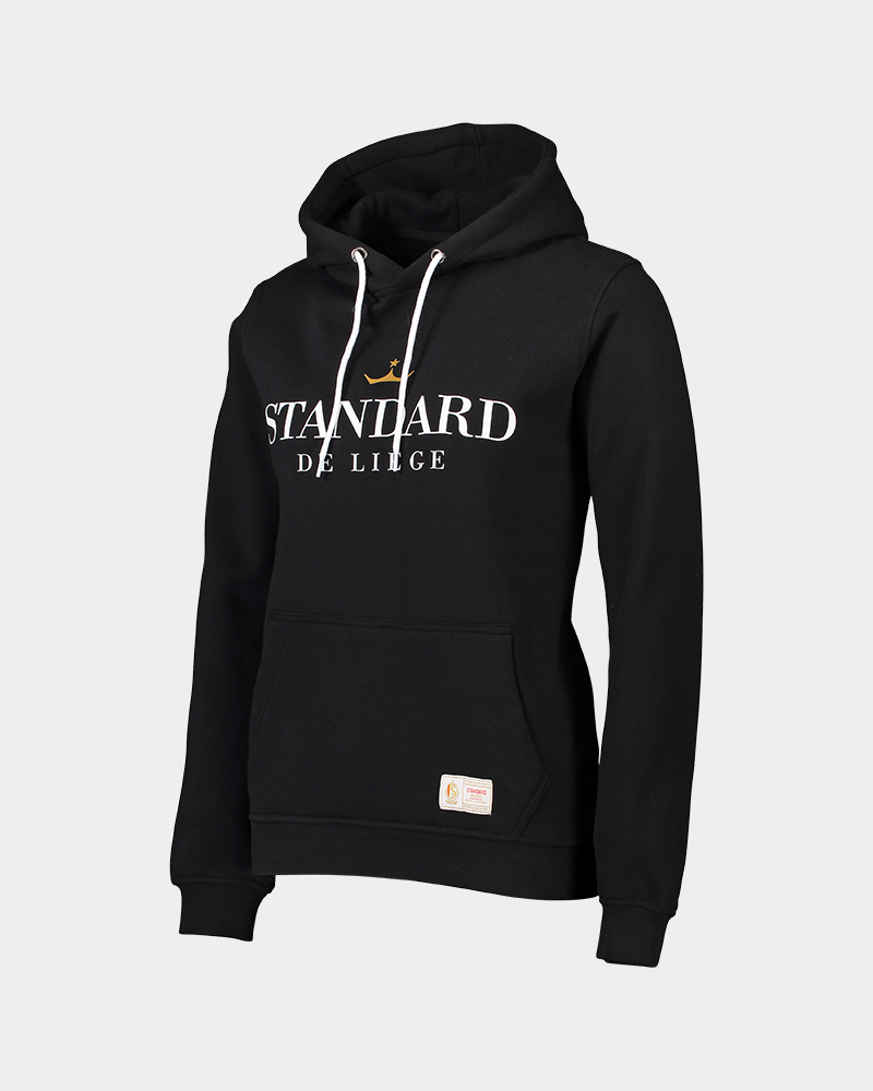 SWEAT A CAPUCHE NOIR JUNIOR