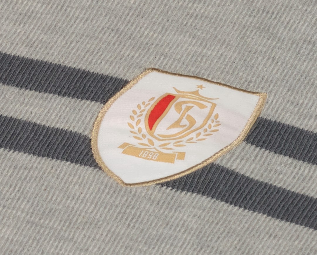 PULL COL ROND GRIS