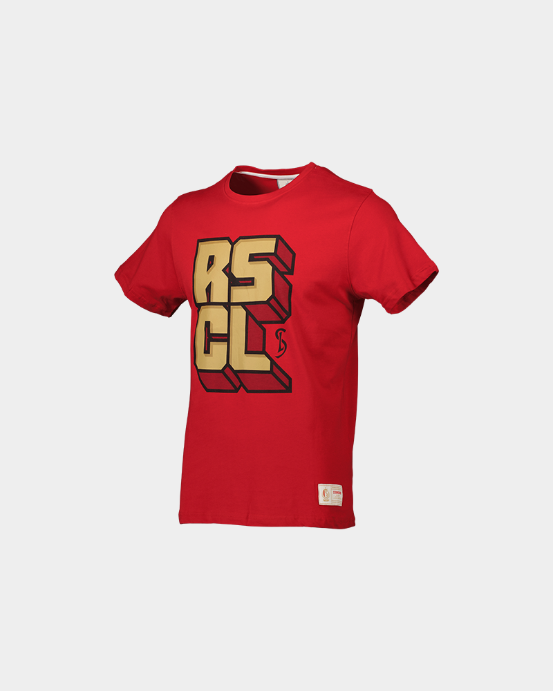 TSHIRT RSCL ROUGE JR 22-23