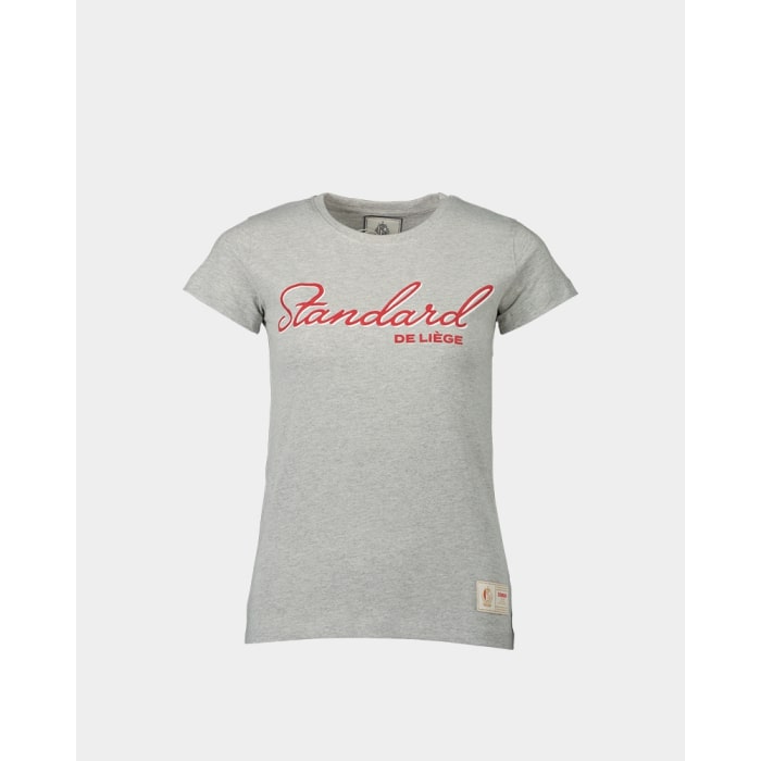 T-SHIRT GRIS SDL ROUGE 22-23