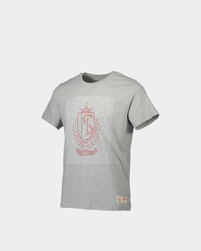 TSHIRT AUX ARMES GRIS JR 22-23