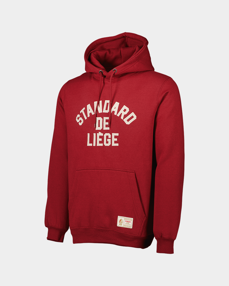 SWEAT A CAPUCHE BORDEAUX STANDARD JR