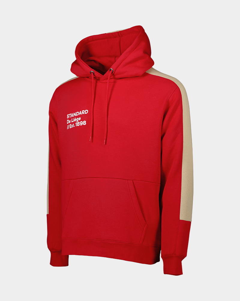 SWEAT A CAPUCHE RSCL ROUGE JR