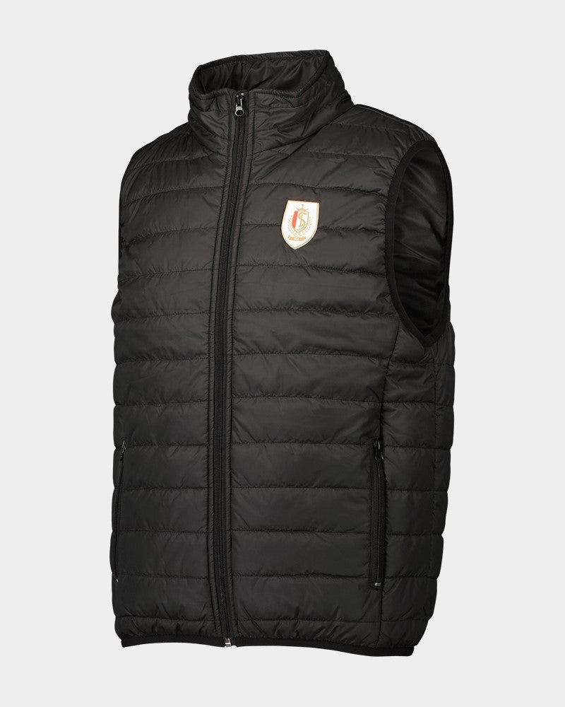JR BLACK SLEEVELESS JACKET