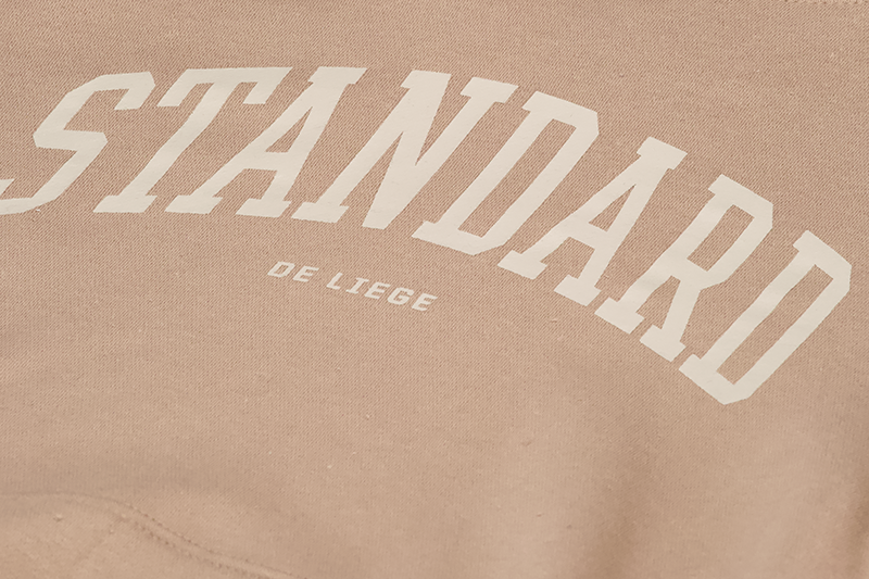 SWEAT A CAPUCHE STANDARD BEIGE JR
