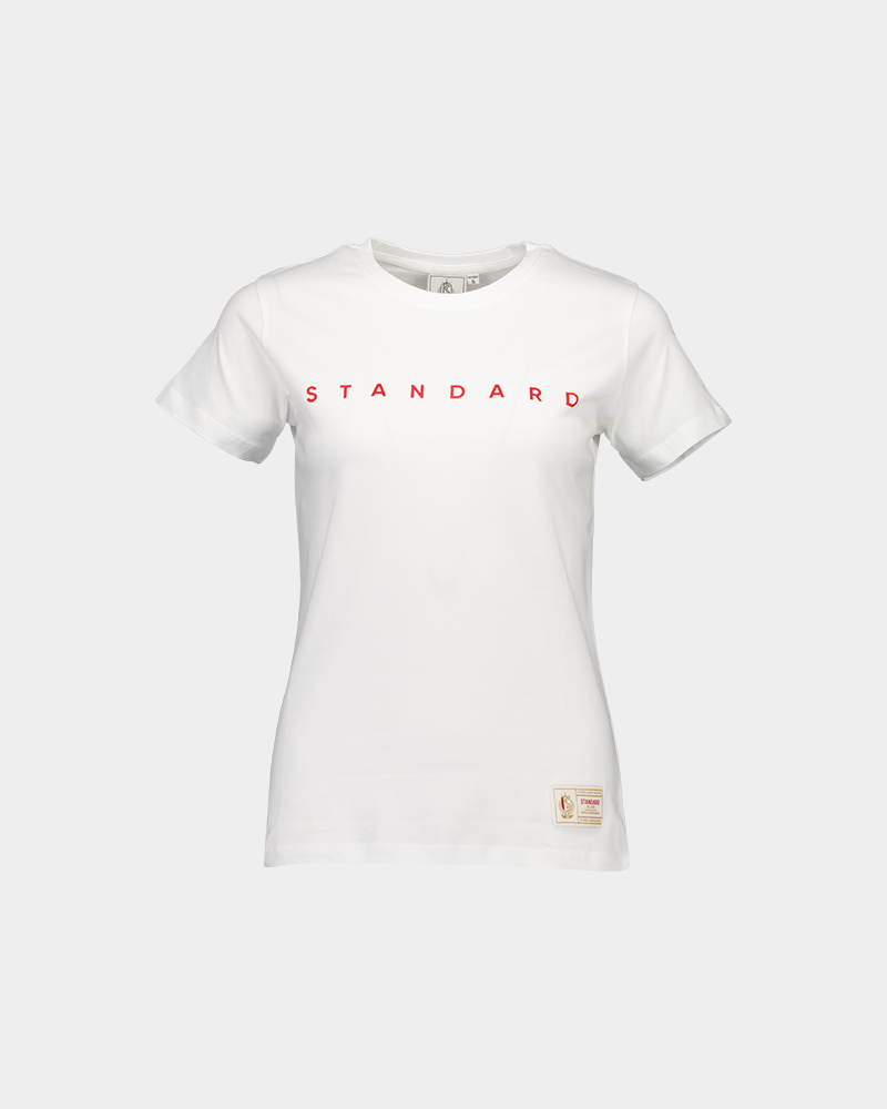 T-SHIRT STANDARD BLANC FEMME
