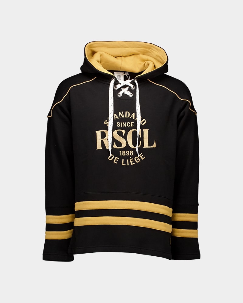 SWEAT A CAPUCHE NOIR RSCL DORE