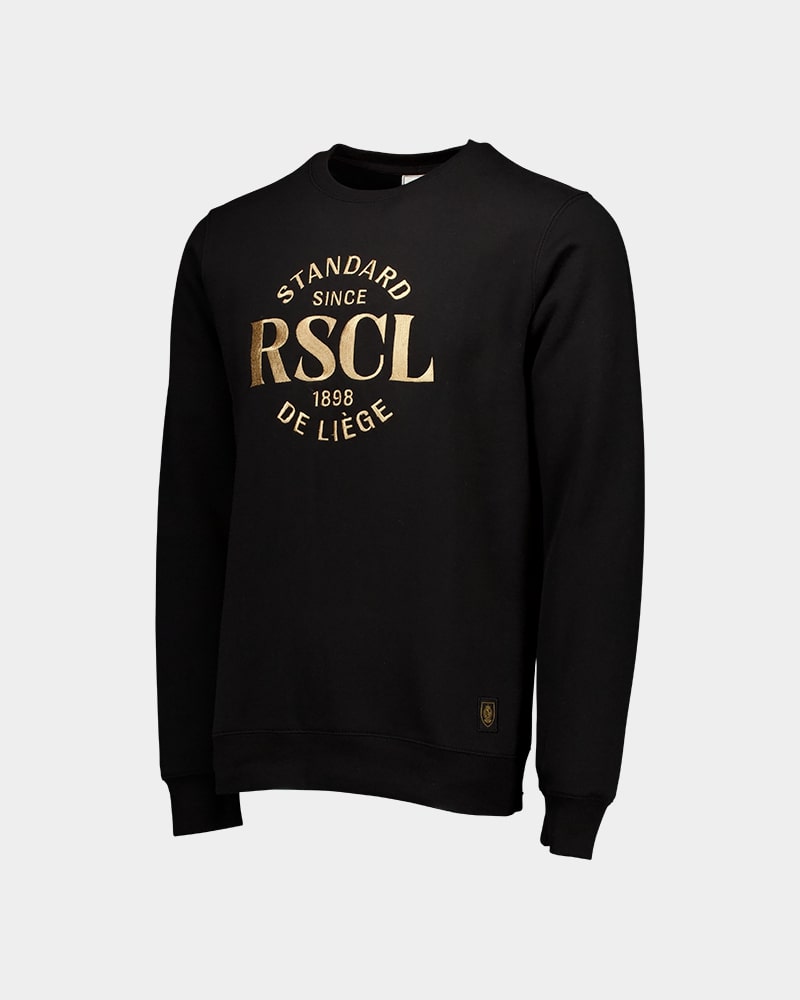 SWEAT NOIR RSCL DORÉ