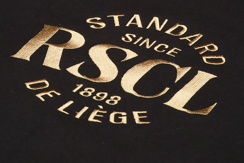 SWEAT NOIR RSCL DORÉ