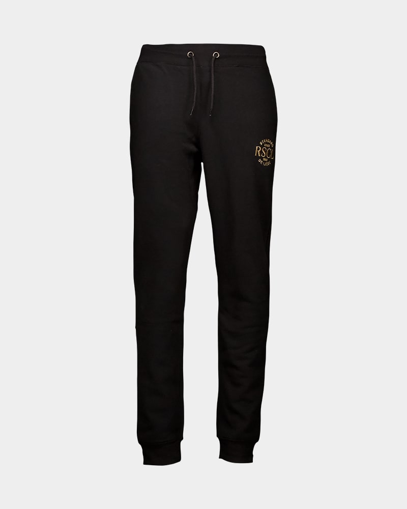 PANTALON NOIR RSCL DORÉ