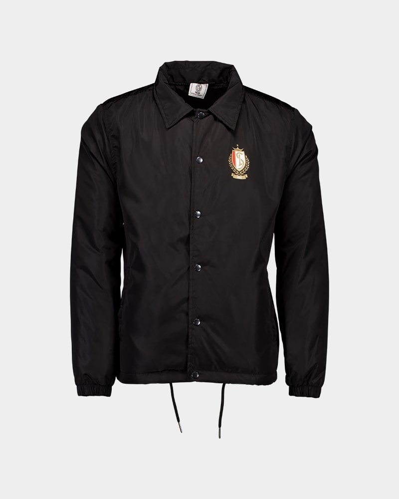 ZWARTE COACH JACKET
