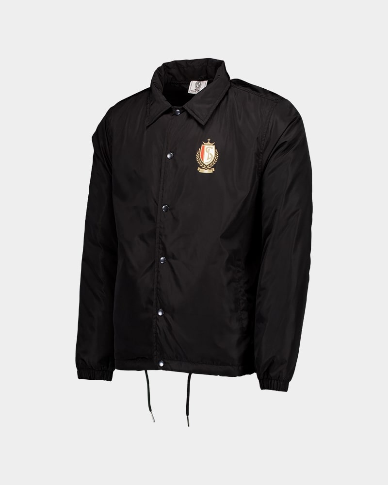 ZWARTE COACH JACKET