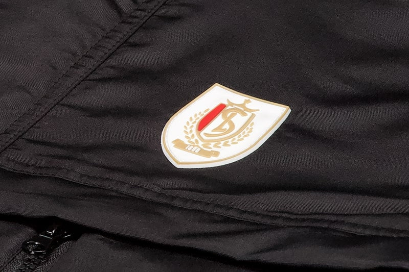 BLACK PARKA LOGO JR