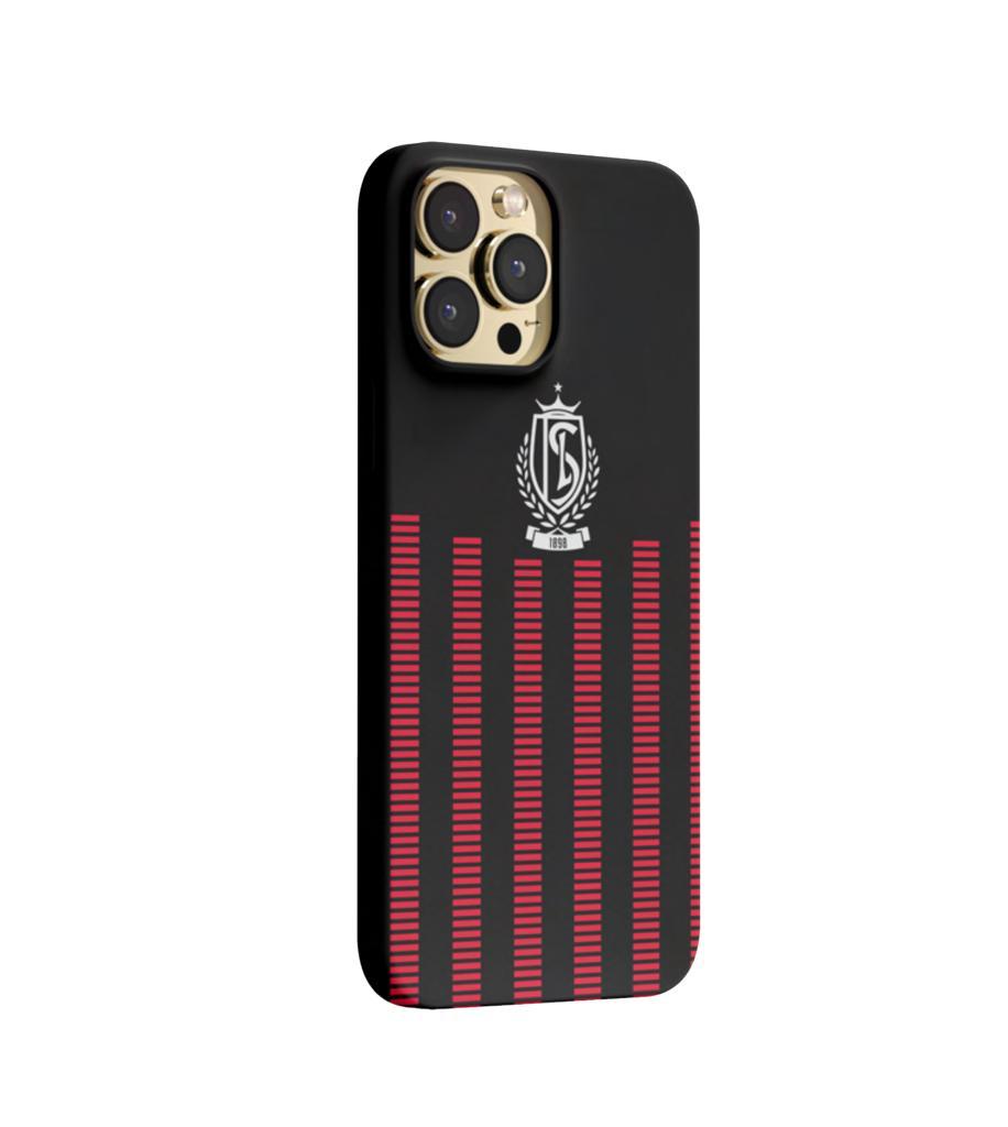 COQUE TELEPHONE NOIRE LIGNÉ