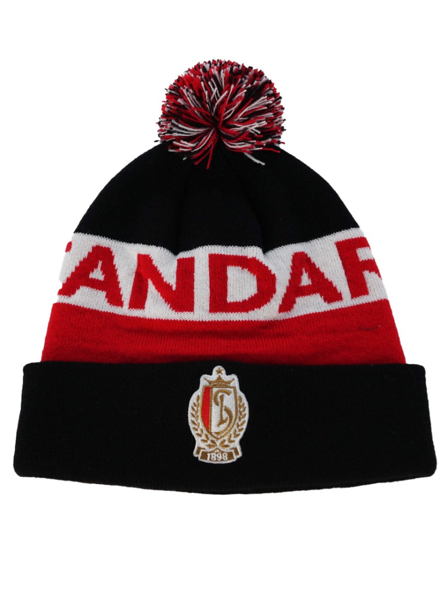 BONNET NOIR STANDARD POMPON