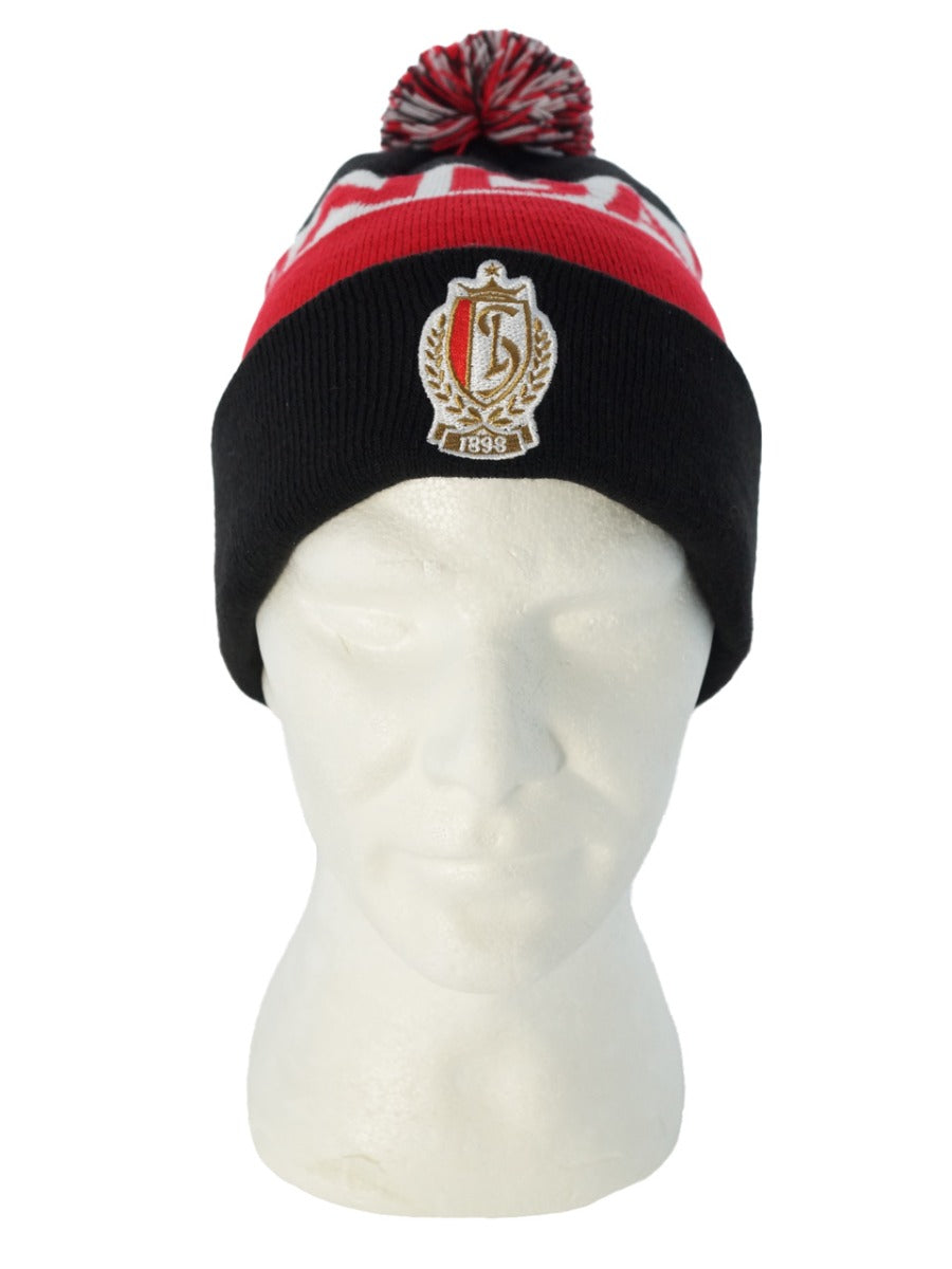 BONNET NOIR STANDARD POMPON