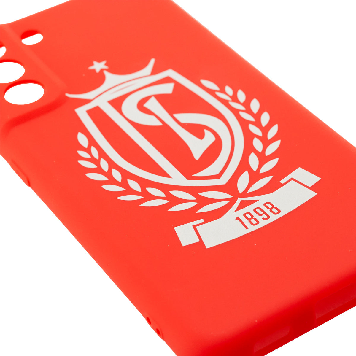 COQUE SAMSUNG GAL S21 LOGO BLANC