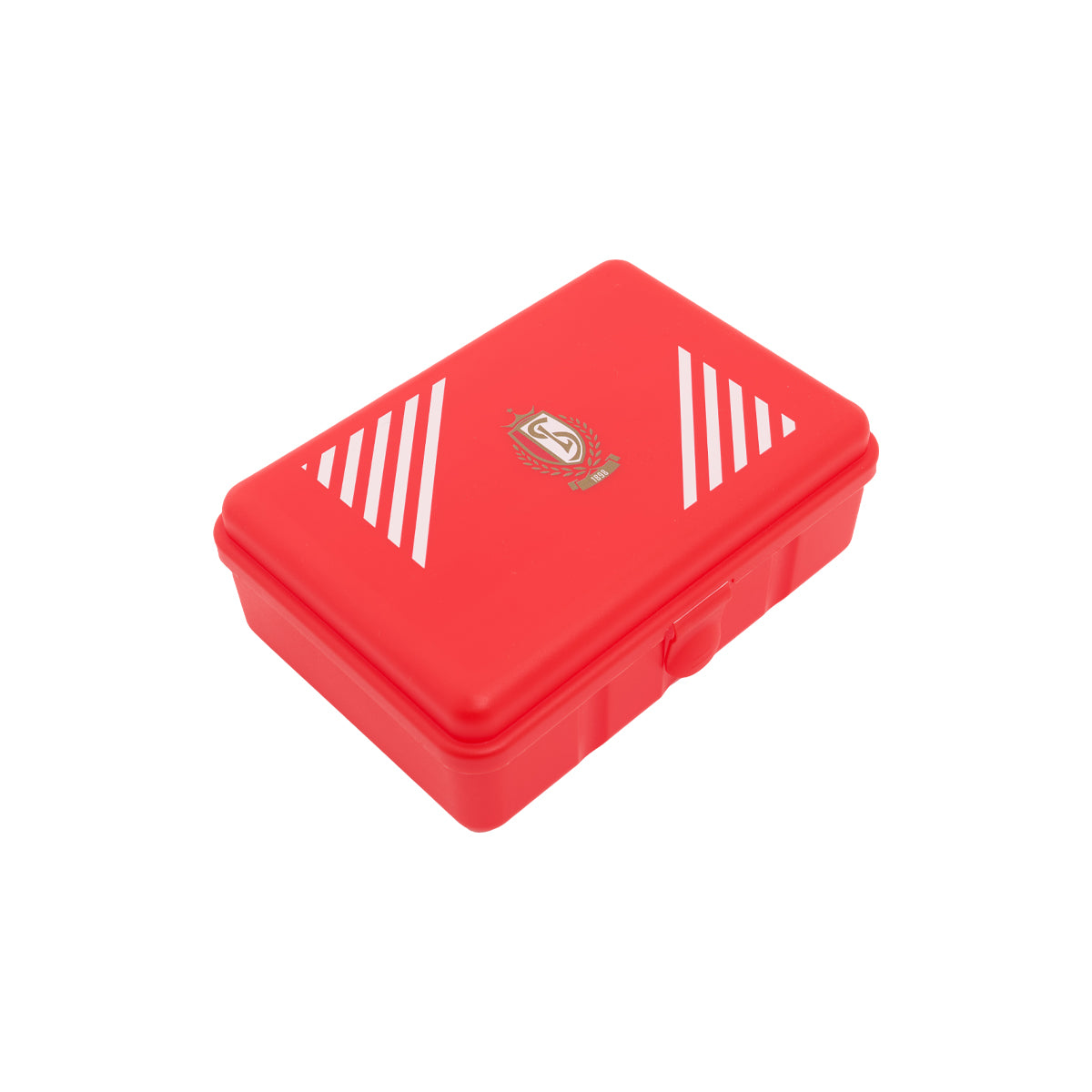 BOITE À TARTINES ROUGE LIGNÉE