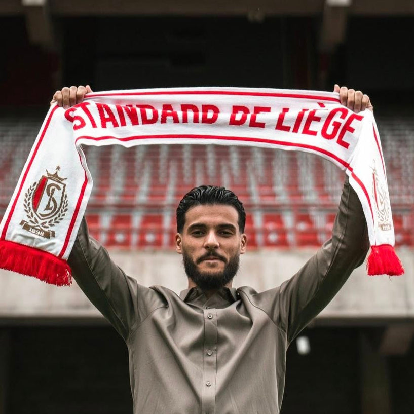 ECHARPE STANDARD DE LIÈGE BLANCHE