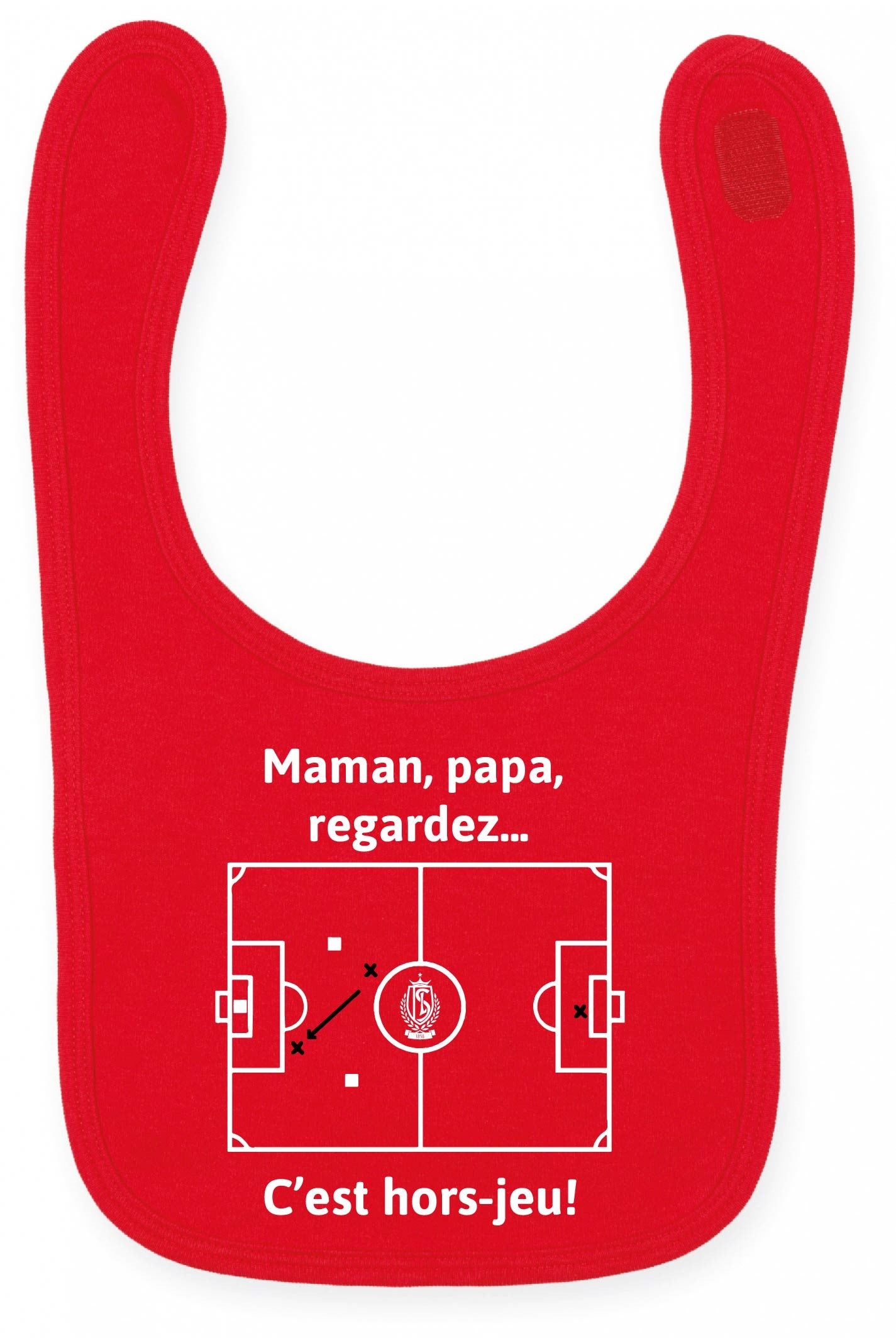 BAVETTE HORS JEU ROUGE