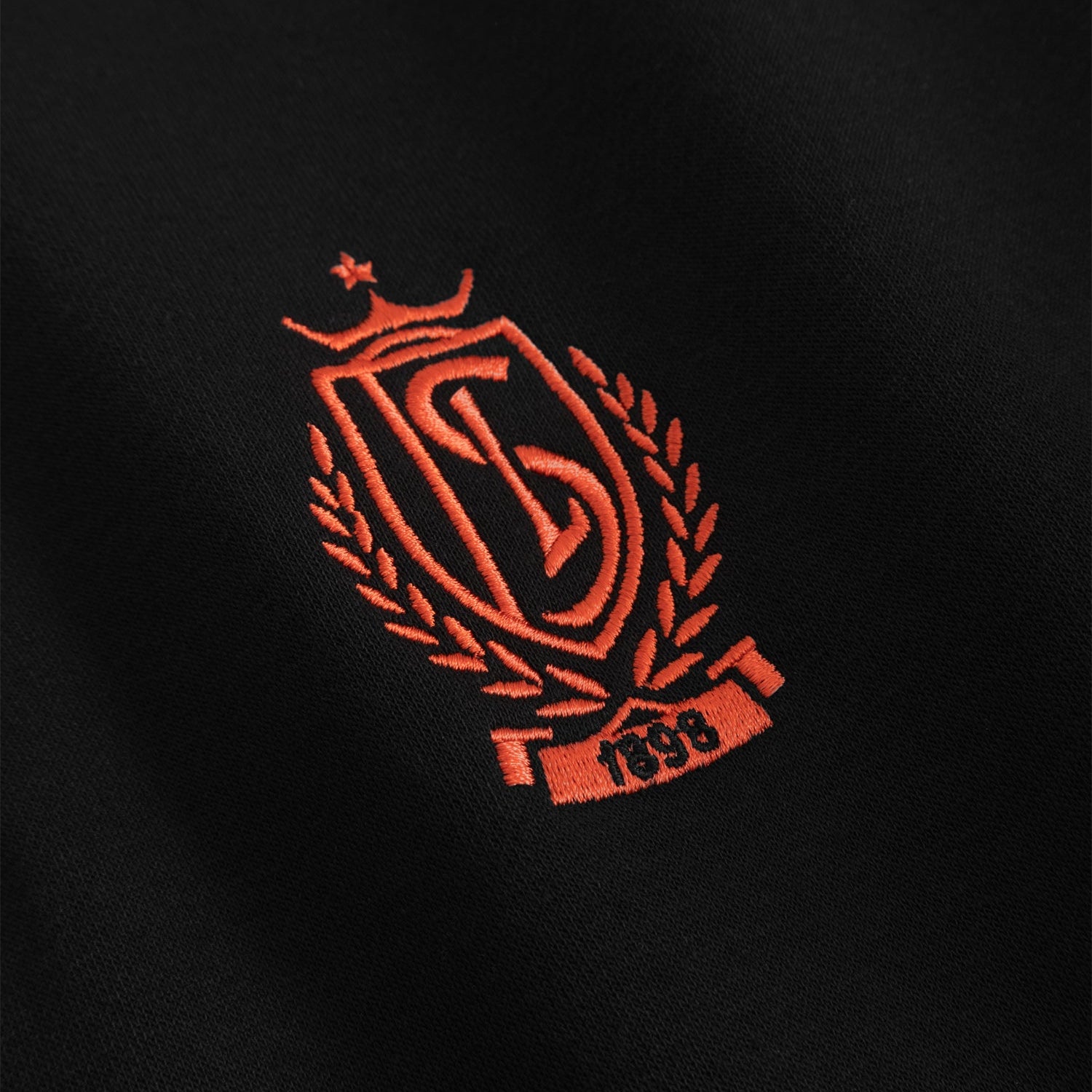 SWEAT COL ZIP NOIR