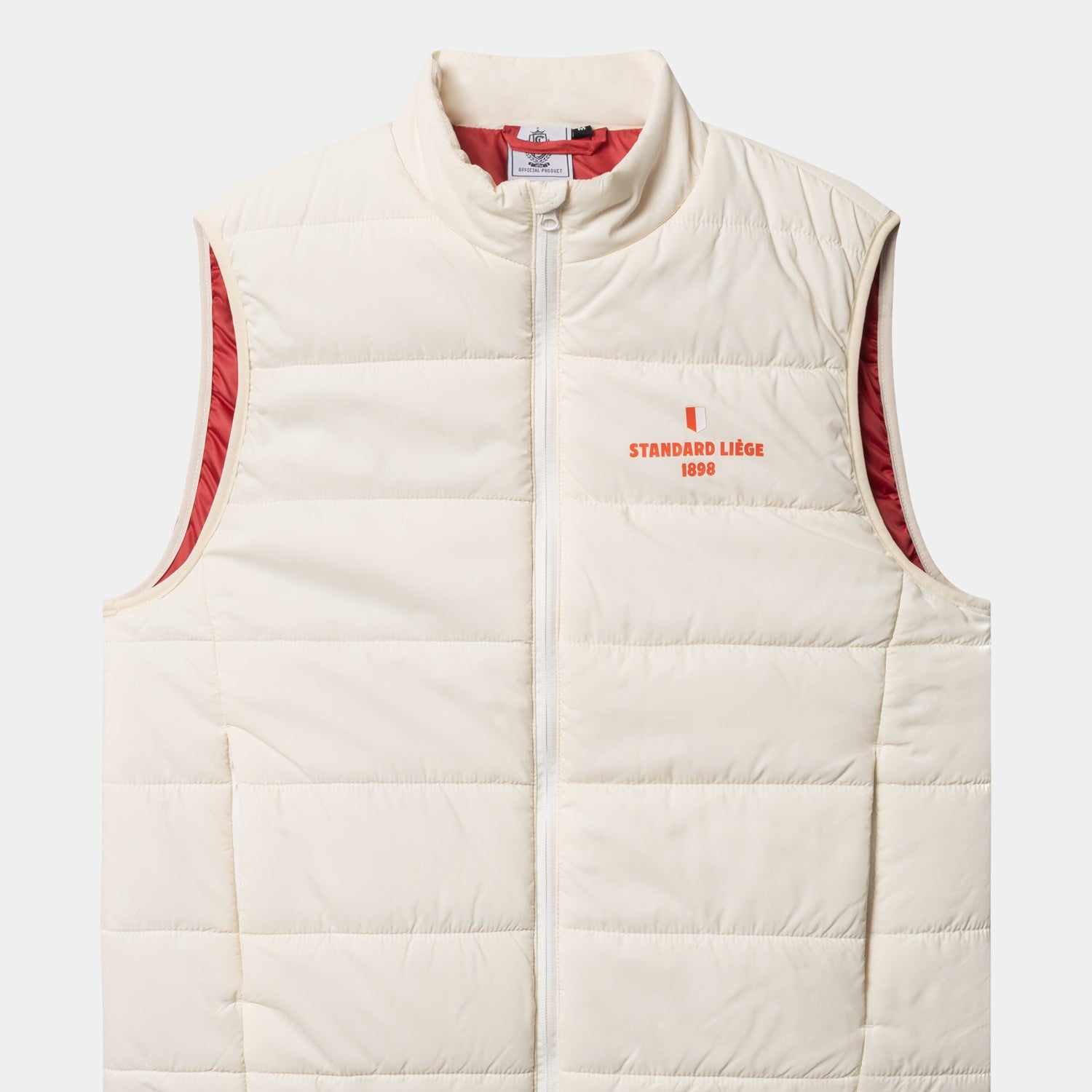 VESTE SANS MANCHE BLANCHE