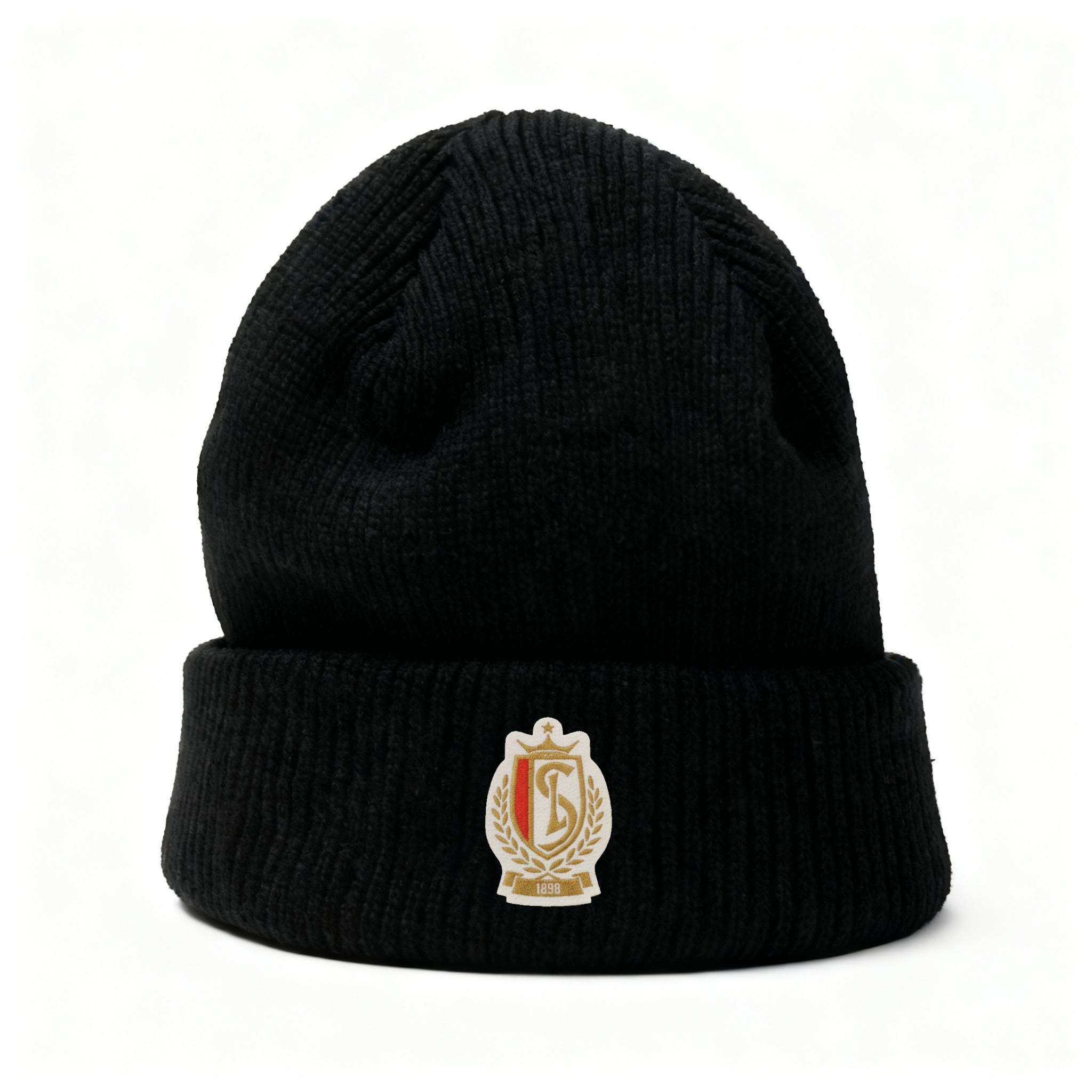 BONNET NOIR PATCH BLASON