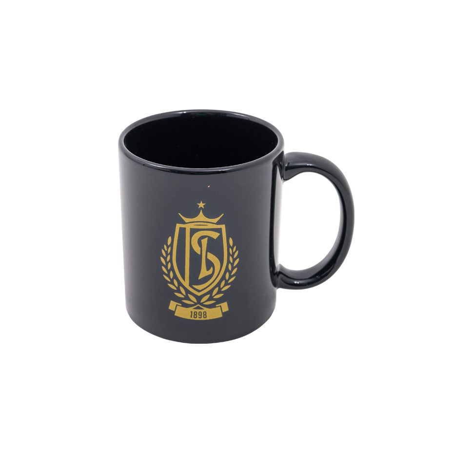 MUG NOIR LOGO DORE