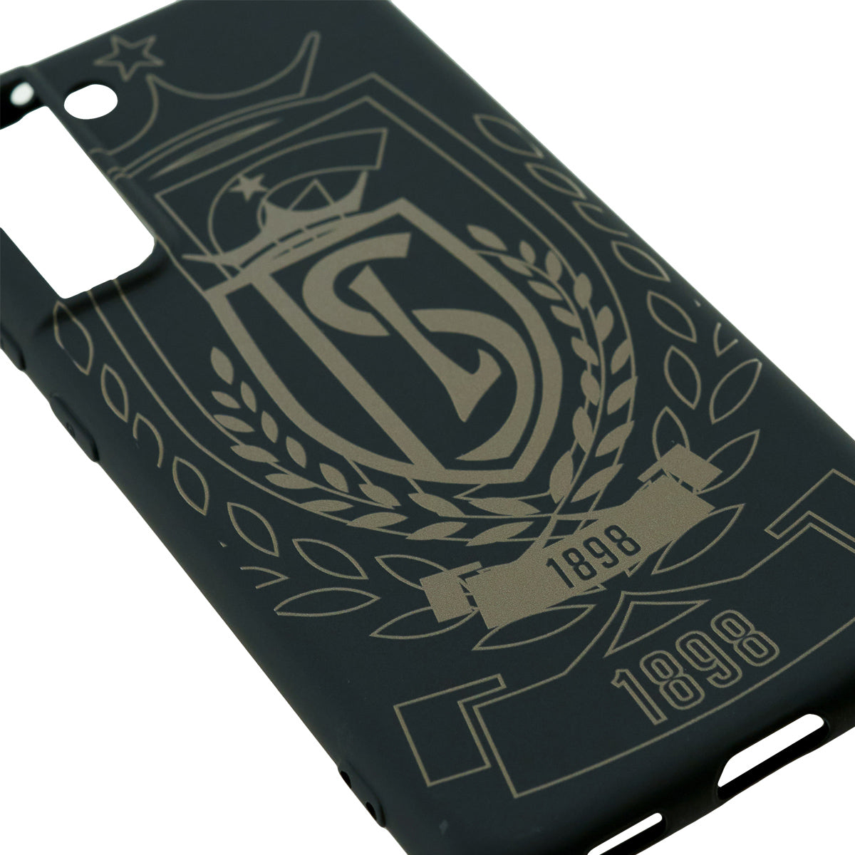 COQUE SAMSUNG GAL S21 LOGO DORE